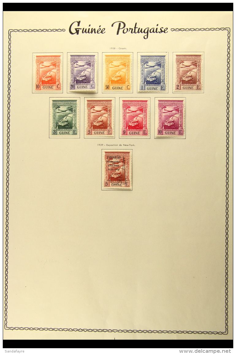 GUINEA 1938-39 Fine Mint Air Post Stamps With 1938 "Imperio" Complete Set Plus The 1939 5E New York Fair... - Andere & Zonder Classificatie