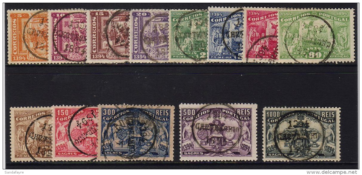 1894 Henry The Navigator Complete Set Afinsa 98/110 (Mi. 96/108), With Centenary Cancels. (13) For More Images,... - Sonstige & Ohne Zuordnung