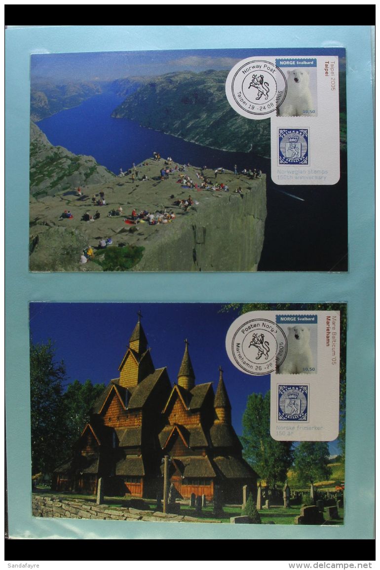 2003-2008 MAXI CARD COLLECTION An Attractive ALL DIFFERENT Collection Of Maxi Cards Bearing Views, Circus, Stamp... - Sonstige & Ohne Zuordnung