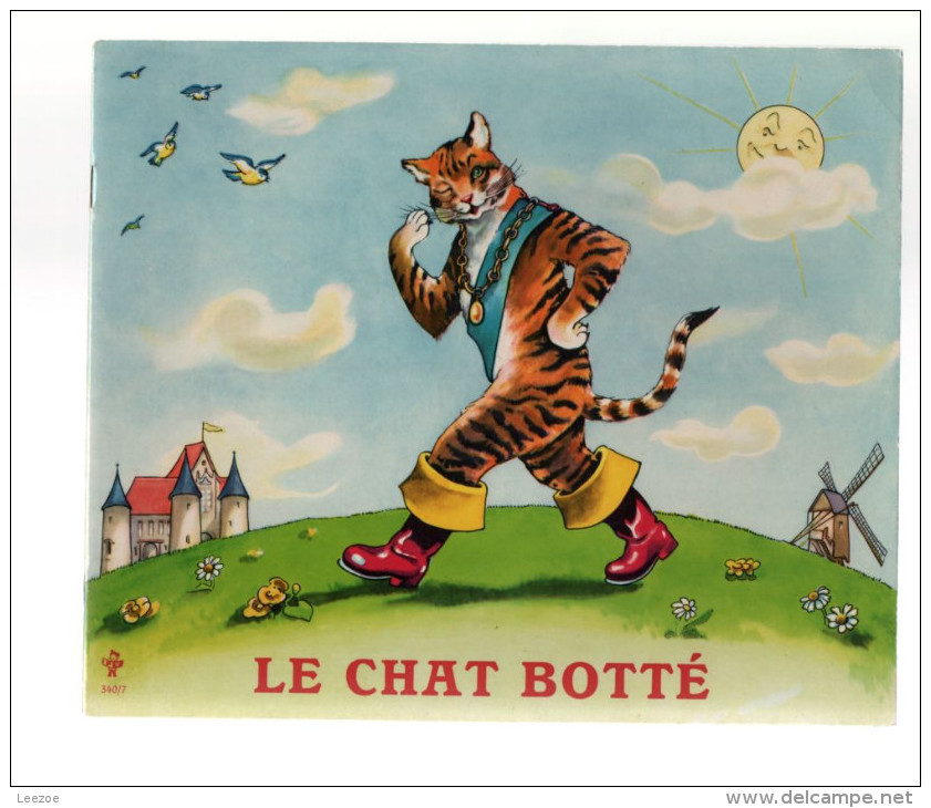 Le Chat Botté (imprimé En Allemagne)...RARE... - Contes