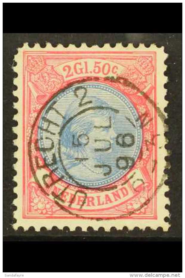 1893-98 2g50 Ultramarine And Rosine, Perf 11&frac12; X 11, Mi 45bB (SG 161), Very Fine Used. For More Images,... - Andere & Zonder Classificatie