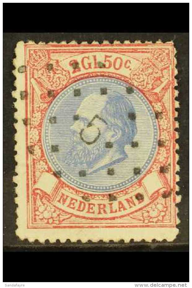 1872-88 2g50 Rose And Blue, Michel 29A, Good Used With Neat Light Number "5" Dotted Cancel. For More Images,... - Andere & Zonder Classificatie