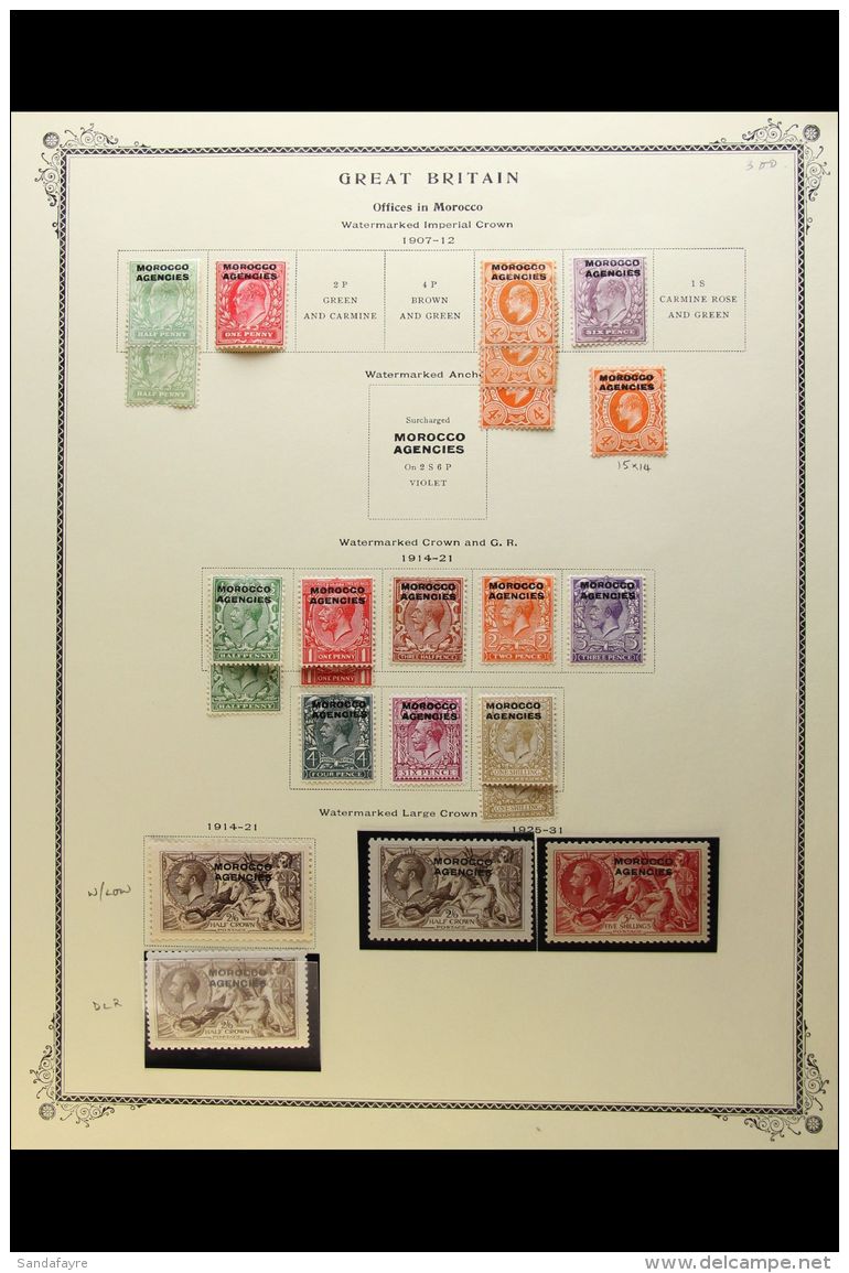 BRITISH CURRENCY 1907-56 EXTENSIVE MINT COLLECTION Neatly Presented On A Set Of Printed Album Pages. Includes... - Sonstige & Ohne Zuordnung