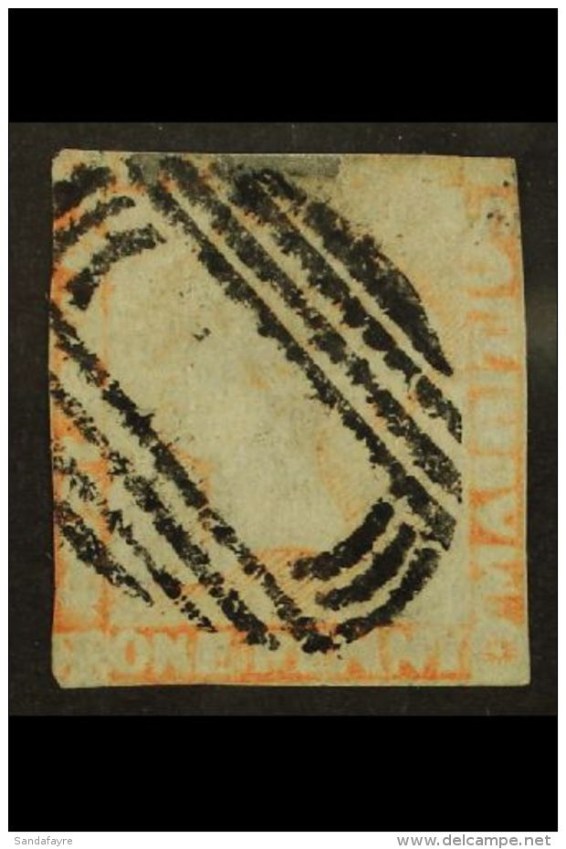 1848-59 1d Red Latest Impression, SG 23, Used Spacefiller. For More Images, Please Visit... - Mauritius (...-1967)