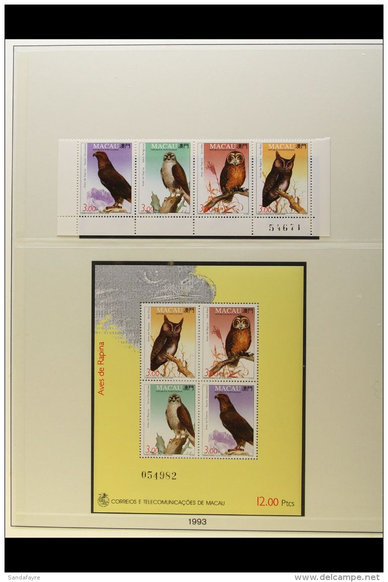 1993-1995 VIRTUALLY COMPLETE NEVER HINGED MINT COLLECTION On Hingeless Leaves, ALL DIFFERENT Complete Sets &amp;... - Sonstige & Ohne Zuordnung