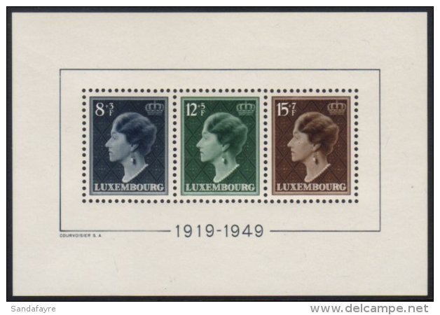 1949 30th Anniv Of Queen Charlotte's Reign M/s, Mi Bl 7, Vf NHM. For More Images, Please Visit... - Sonstige & Ohne Zuordnung