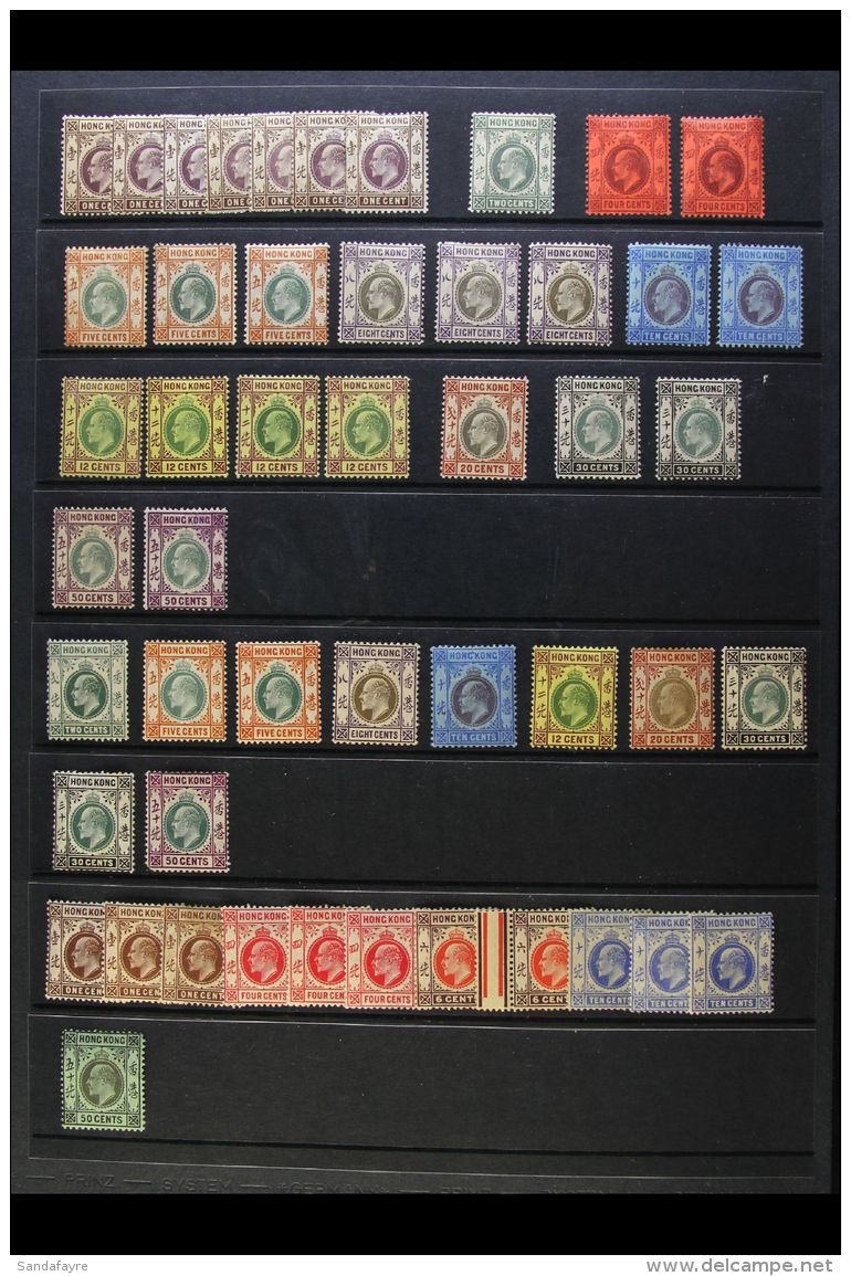 1903 - 7 FRESH MINT ED VII SELECTION Lovely Fresh Range Including 1903 Wmk CA With Vals To 30c (2) And 50c (2),... - Autres & Non Classés