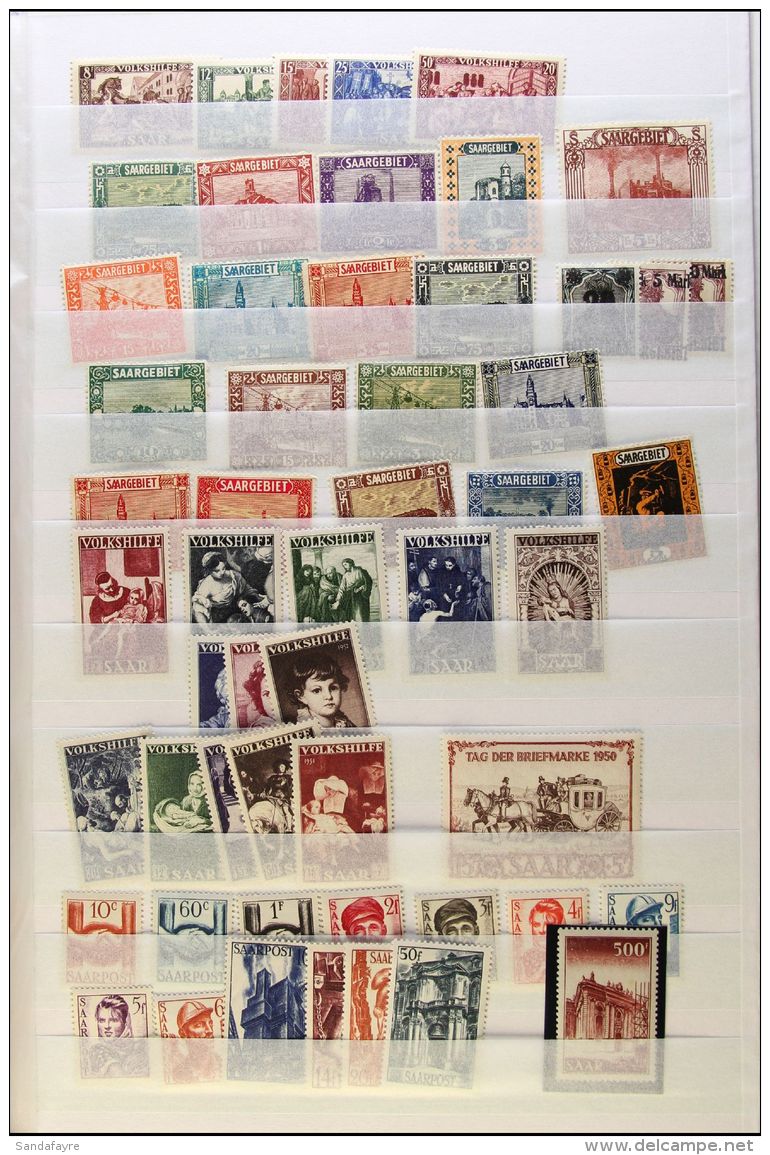 1921-55 FINE MINT COLLECTION A Mostly All Different Collection Which Includes 1921 Surcharge Set, 1922 (values In... - Andere & Zonder Classificatie