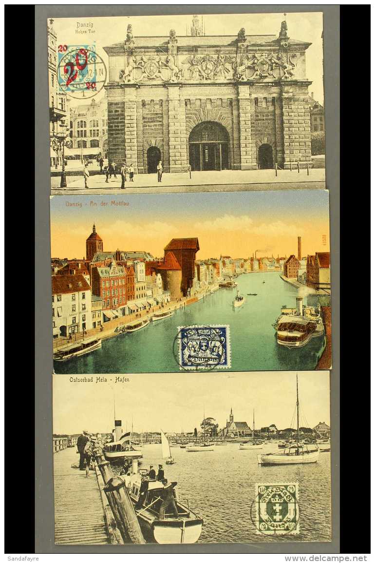 1923-24 A Most Attractive Range Of Stengel And Co Printed Picture Postcards With Seven Of Ostseebad Zoppot, And... - Sonstige & Ohne Zuordnung