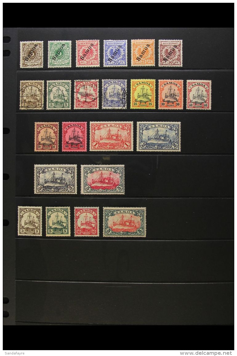 SAMOA SMALL COLLECTION Of Very Fine Mint &amp; Used, Cat &euro;400 (23 Stamps) For More Images, Please Visit... - Autres & Non Classés