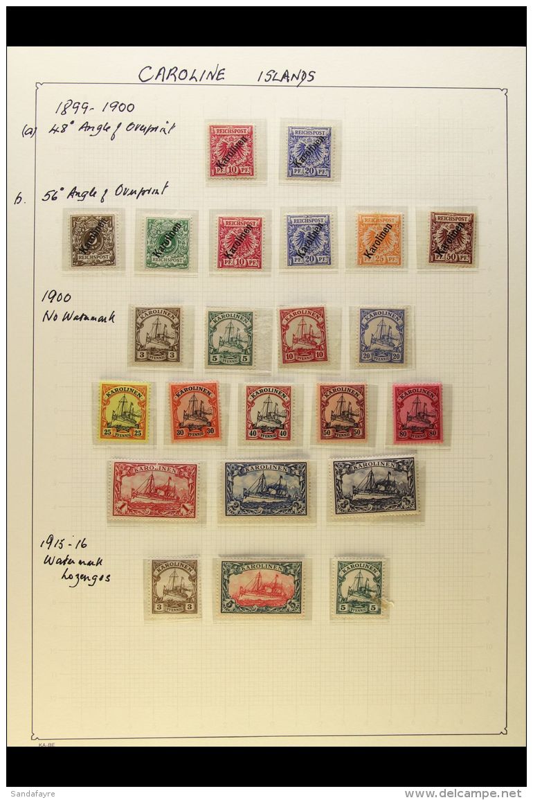 CAROLINE IS SMALL COLLECTION Of Very Fine Mint, Cat &euro;425 (23 Stamps) For More Images, Please Visit... - Sonstige & Ohne Zuordnung