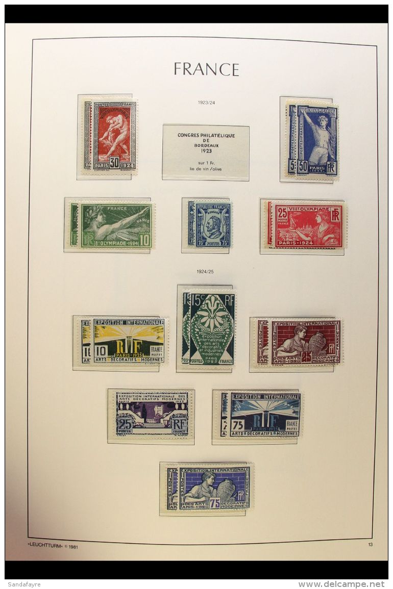 1900-1945 MINT ONLY COLLECTION CAT 4000+ EURO A Most Attractive Collection Of Fine Mint Ranges (includes Some NHM)... - Andere & Zonder Classificatie