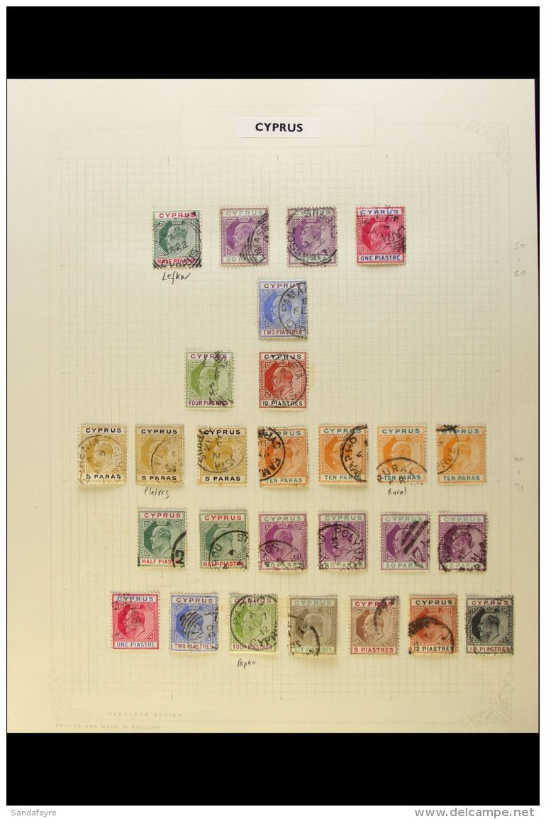 1902-1949 FINE USED COLLECTION On Leaves, Inc 1902-04 Set To 4pi &amp; 12pi, 1904-10 Set To 18pi, 1912-15 Set To... - Sonstige & Ohne Zuordnung
