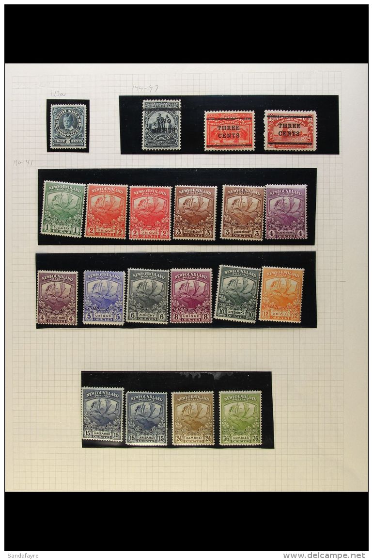 1911-1947 KGV &amp; KGVI MINT SELECTIONS A Neatly Presented, Very Fine Mint Or Never Hinged Mint Collection That... - Andere & Zonder Classificatie