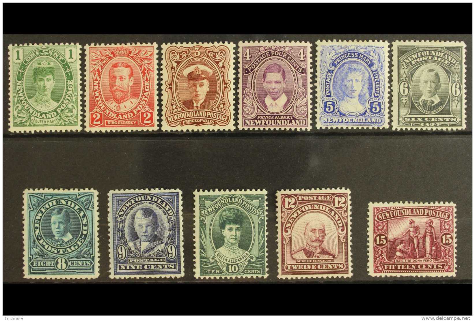 1911-16 Coronation Complete Set, SG 117/27, Fine Mint, Very Fresh. (11 Stamps) For More Images, Please Visit... - Sonstige & Ohne Zuordnung