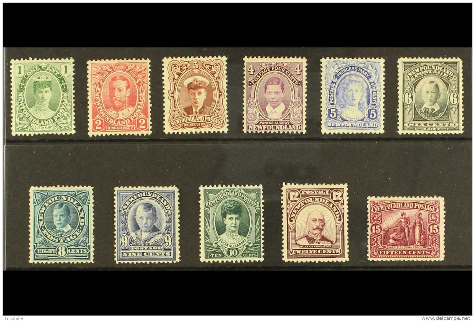 1911-16 Coronation Complete Set, SG 117/27, Fine Fresh Mint. (11 Stamps) For More Images, Please Visit... - Sonstige & Ohne Zuordnung