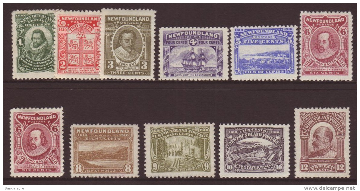 1910 Litho Set To 12c SG 95/104, Plus 6c Type B, Fresh Mint. (11 Stamps) For More Images, Please Visit... - Sonstige & Ohne Zuordnung