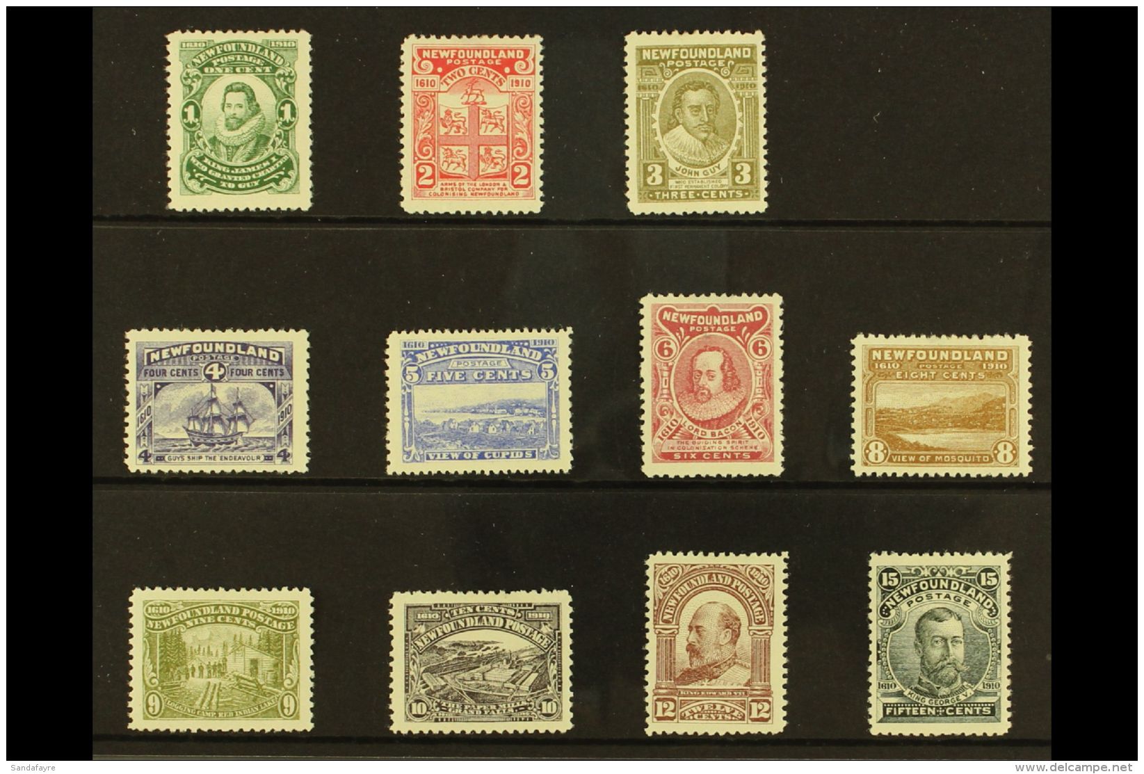 1910 Colonization Set, SG 95/105, Very Fine Mint (11 Stamps) For More Images, Please Visit... - Sonstige & Ohne Zuordnung