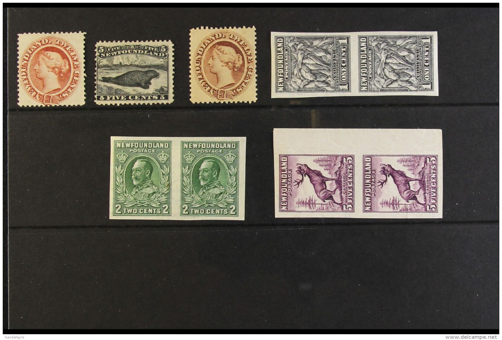 1865 - 1946 INTERESTING BALANCE Of Stamps From A Specialized Estate, Begins With A 1865 12c Red- Brown On Thin... - Andere & Zonder Classificatie