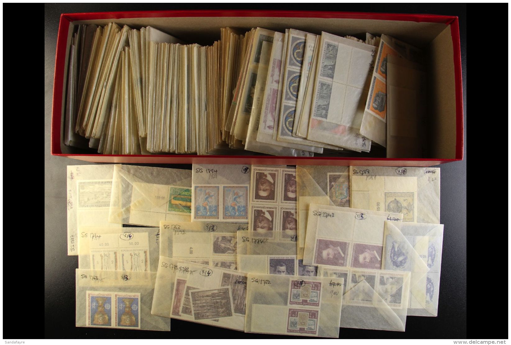 1960-77 EX DEALERS NHM STOCK CAT &euro;2000+ EURO A Strong Range Of Issues Of The Period With Many Multiples... - Sonstige & Ohne Zuordnung