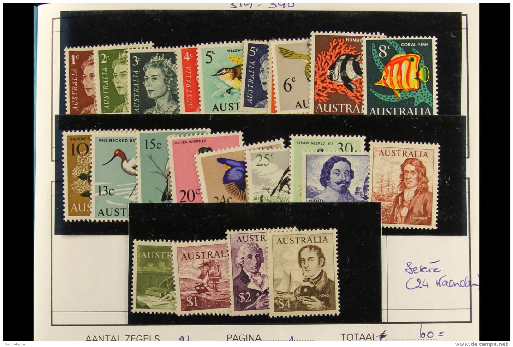 1966-78 NHM SELECTION OF SETS In A Stamp Club Circuit Book, ALL DIFFERENT (except For 1971 Xmas Set Duplication),... - Autres & Non Classés