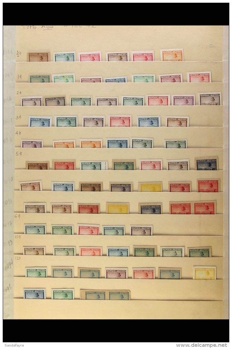 1899-1903 LIBERTY SEATED - COLOUR TRIALS &amp; PROOFS Every Value &frac12;c To 20p, As Scott 122/42, In Various... - Andere & Zonder Classificatie