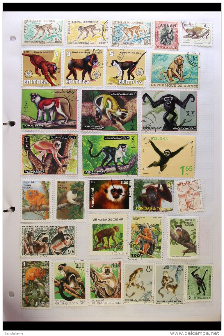 ANIMALS 1970s-2000s. An Attractive, All World Topical Collection Consisting Of Mostly ALL DIFFERENT Mint &amp;... - Sin Clasificación