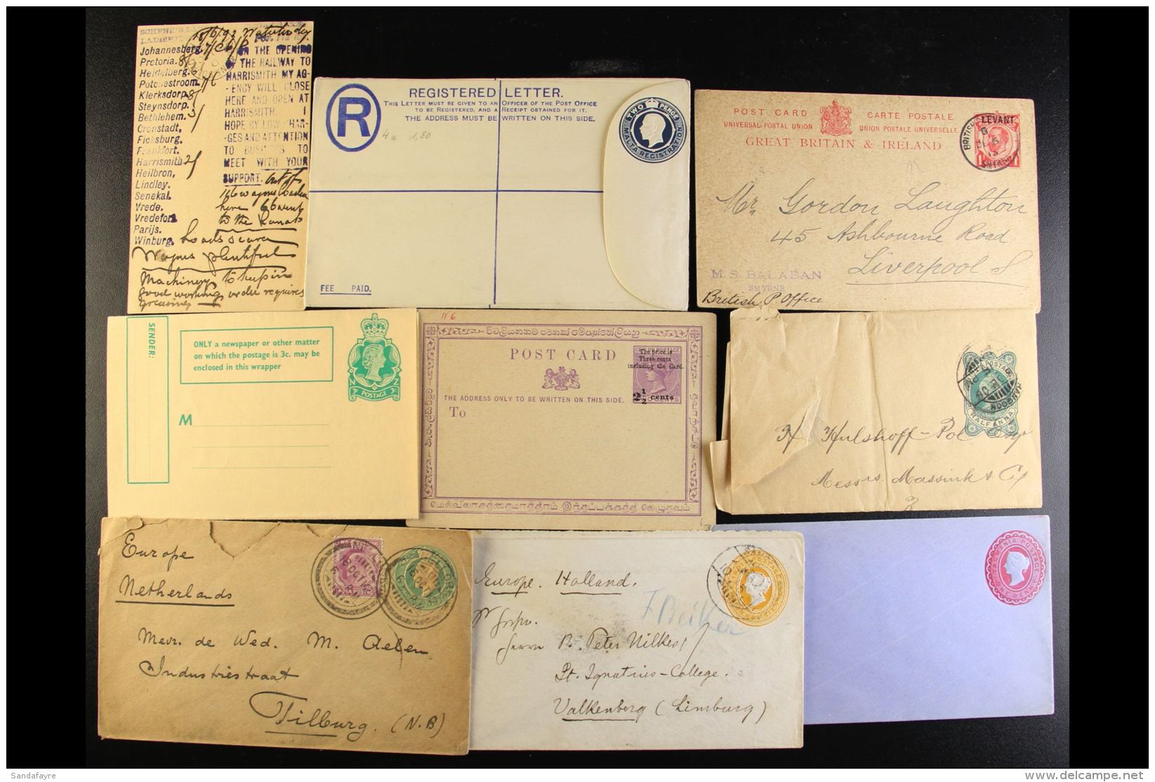 BRITISH COMMONWEALTH POSTAL STATIONERY QV To QEII Range, Mostly Earlier Period To KGV, Includes Natal 1892 1d Card... - Sonstige & Ohne Zuordnung
