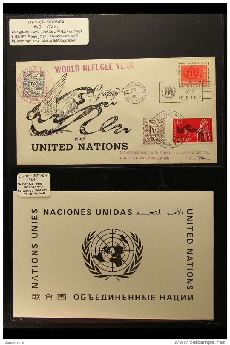 UNITED NATIONS AND UNITED STATES A 1940's To 2000's Chiefly Never Hinged Mint Assembly Of Stamps And Miniature... - Sonstige & Ohne Zuordnung