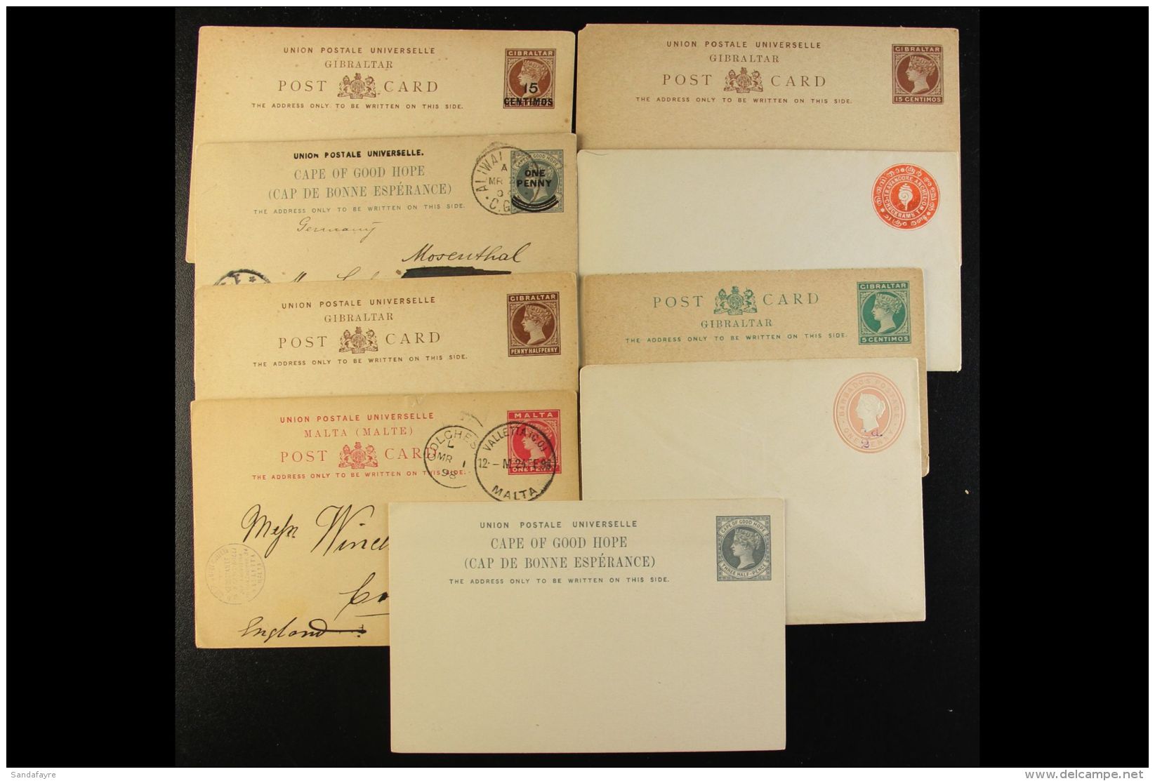 COVERS AND POSTAL STATIONERY HOARD 19th Century To 1990's Interesting Accumulation. Worldwide Covers With India... - Andere & Zonder Classificatie