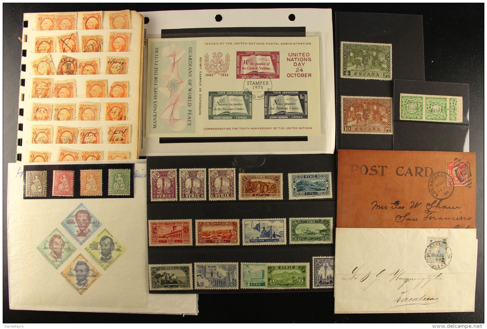 WORLD SHOEBOX SORTER All Period Mixed Mint, Used &amp; Some Nhm In Glassine Envelopes On Stockcards Etc. We See A... - Andere & Zonder Classificatie