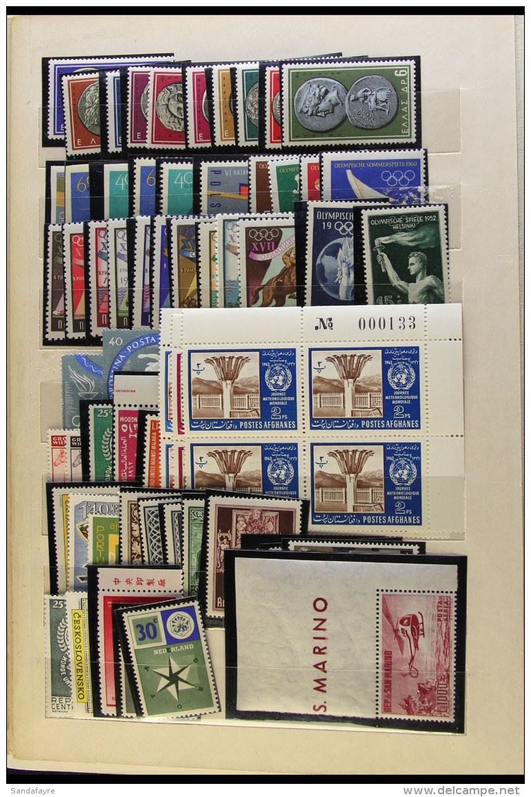 WORLD RANGES 19th Century To 1960's Mint (some Never Hinged) And Used Stamps In A Small Stockbook, Inc Cuba,... - Sonstige & Ohne Zuordnung
