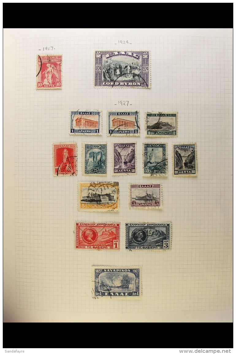 SOUTHERN EUROPEAN COUNTRIES COLLECTION Presented In A "Devon" Album. A Somewhat Untidy Range With Many Stamps... - Other & Unclassified