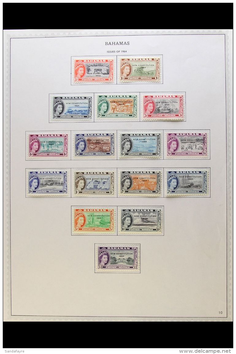 COMMONWEALTH MOSTLY MINT IN A CARTON. Collections Or Partial Collections On Album Pages, But Also Other Stamps In... - Altri & Non Classificati