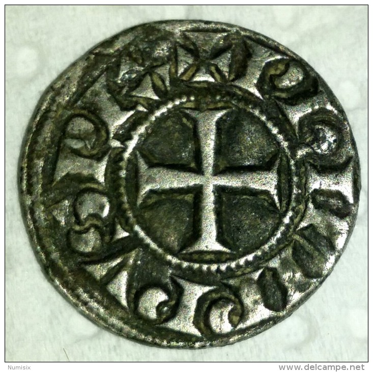 Piéfort Du Denier Tournois à L'ô Rond. Philippe IV Le Bel - 1285-1314 Filippo IV Il Bello