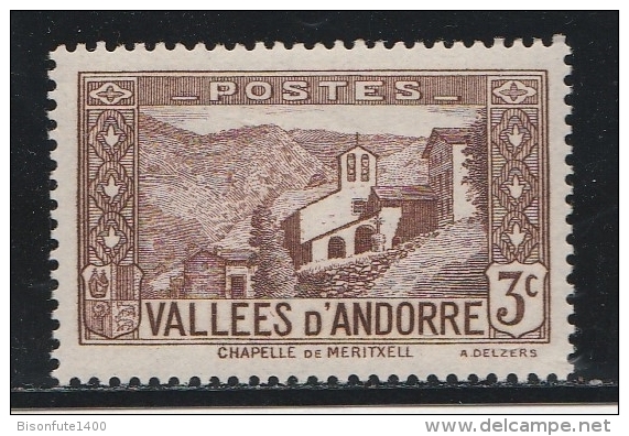 Andorre Français 1932-33 - Timbres Yvert & Tellier N ° 26 ( Trace De Charnière ) - Ungebraucht