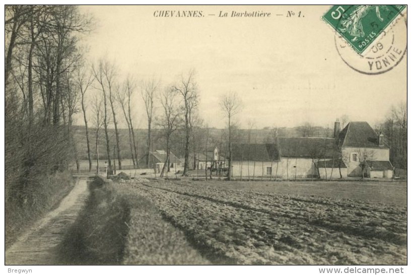 89 - CPA Chevannes - La Barbottière - Chevannes