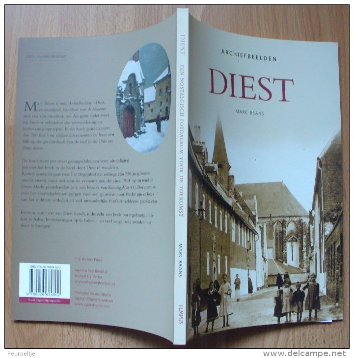 LAATSTE EXEMPLAAR FOTOBOEK DIEST ARCHIEFBEELDEN - TWEEDE EN VERBETERDE DRUK - MARC BRANS - NIEUWSTAAT - Diest