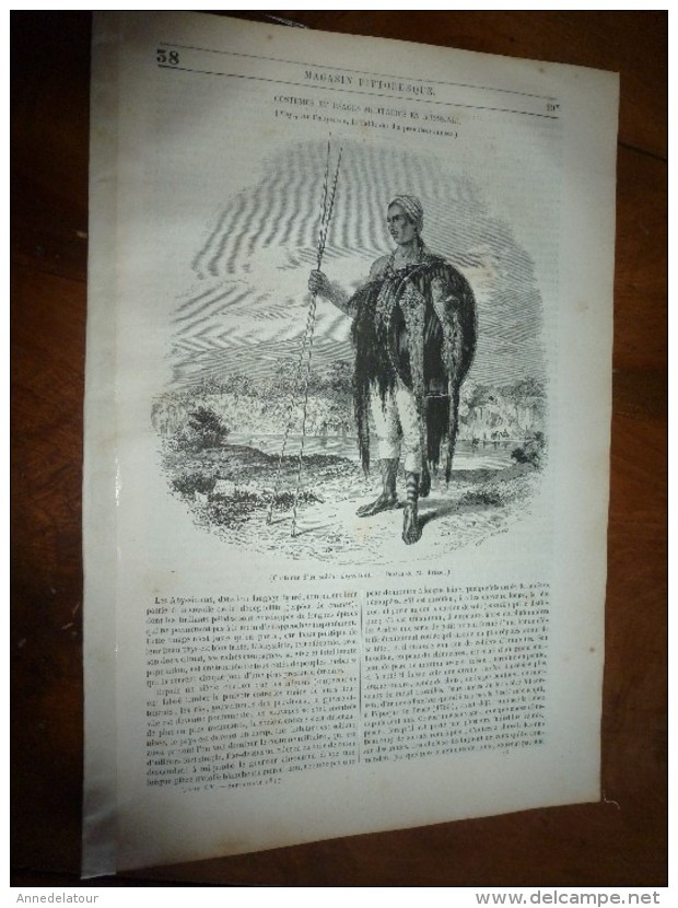 1847 MP :Soldat En Abyssinie; La Corniche,route De Nice à Gènes ; Moïse Mendelssohn; Etc - 1800 - 1849