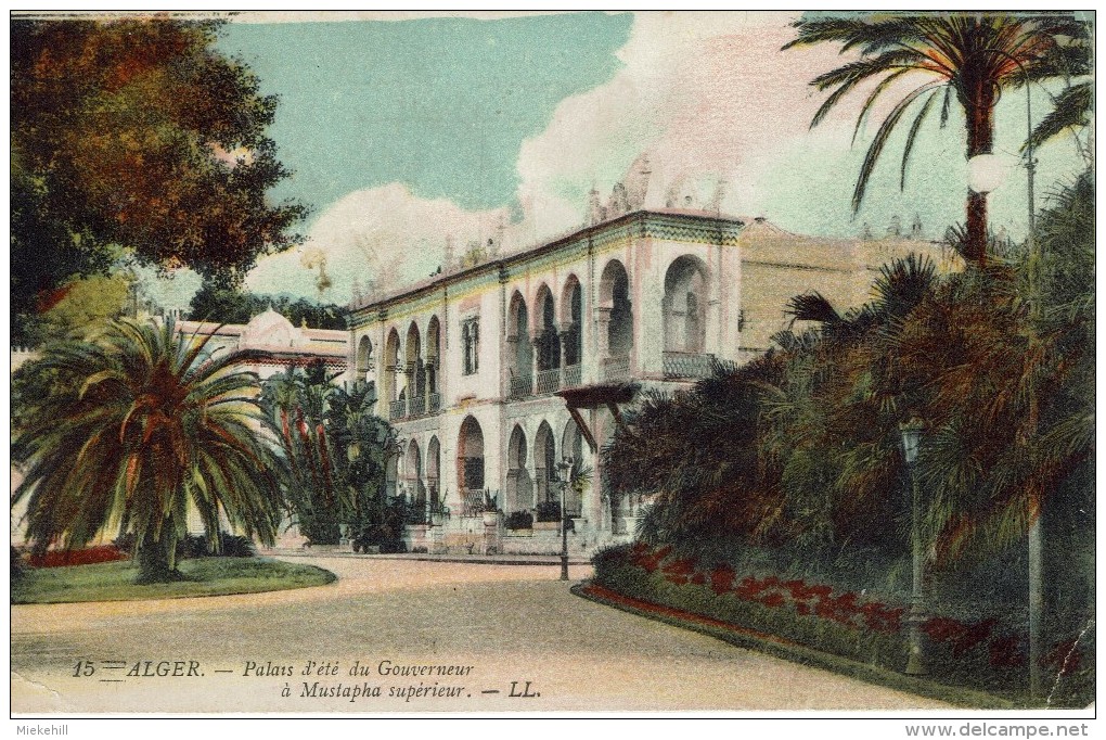 ALGER -PALAIS D'ETE DU GOUVERNEUR - Guelma