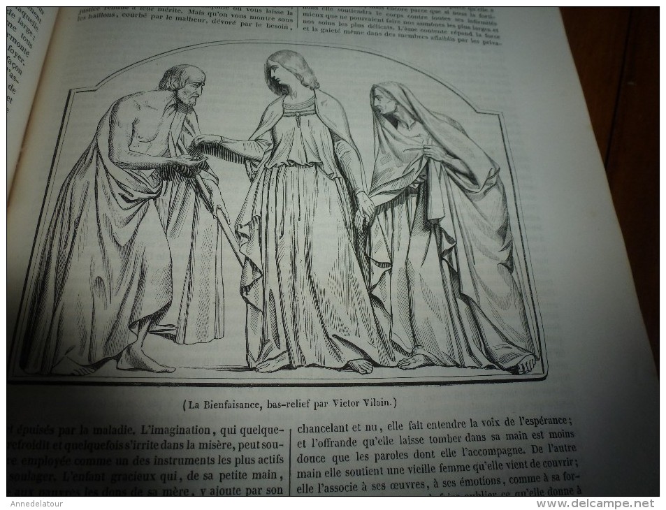 1847 MP :Au Couvent Des Capucins à Amalfi (Salerne);Sarah Martin;Tour D'Odre à Boulogne-sur-Mer;Hièroglyphes; Etc - 1800 - 1849