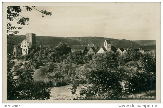 DE BAD TEINACH / Zavelstein Mit Ruine / - Bad Teinach