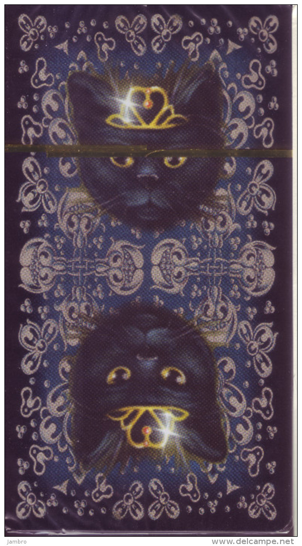 Lo Scarabeo TAROCCHI DEI GATTI NERI - BLACK CATS TAROT DECK .  79 Carte - Other & Unclassified