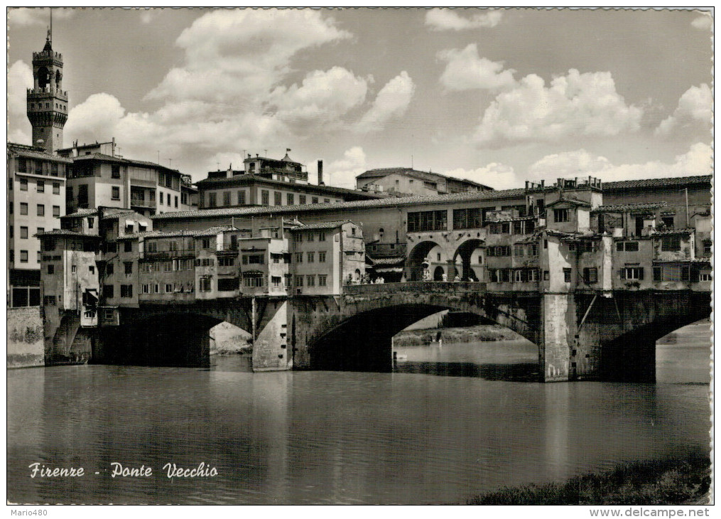 FIRENZE   PONTE  VECCHIO    (VIAGGIATA) - Firenze