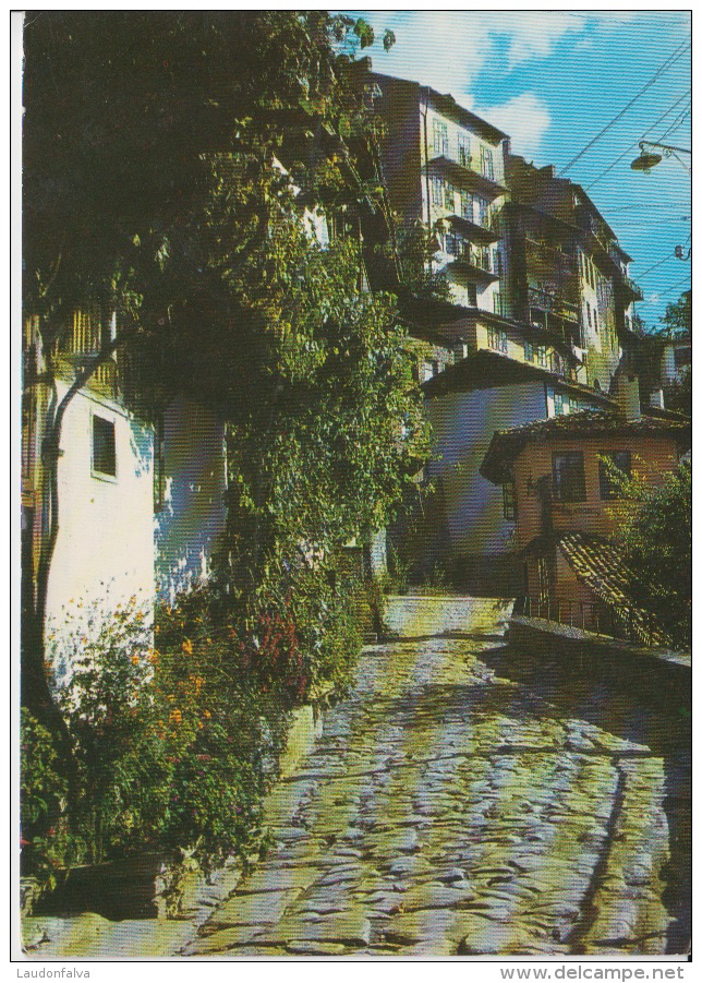 Veliko Tarnovo Weliko Tirnovo Old City Street View - Unused,perfect Shape - Monuments