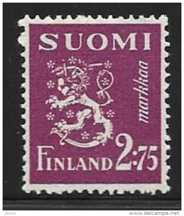 Finland, Scott # 174B MNH Lion Arms, 1940 - Unused Stamps