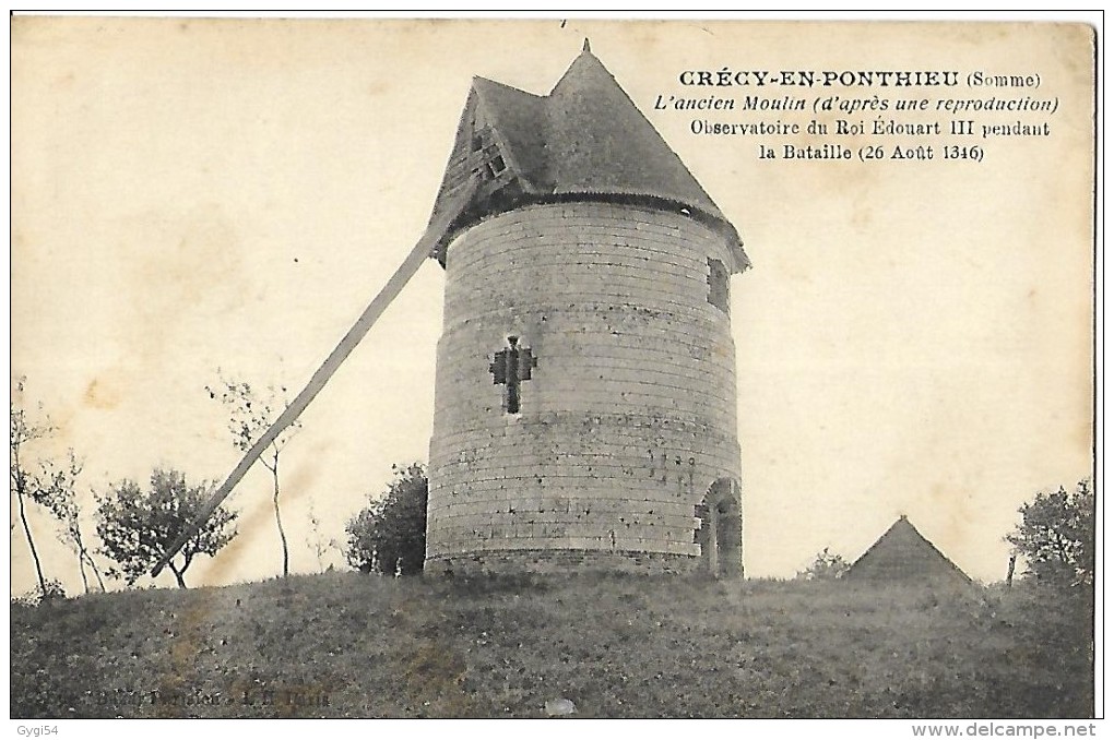 80 Crécy En Ponthieu L'Ancien Moulin - Crecy En Ponthieu