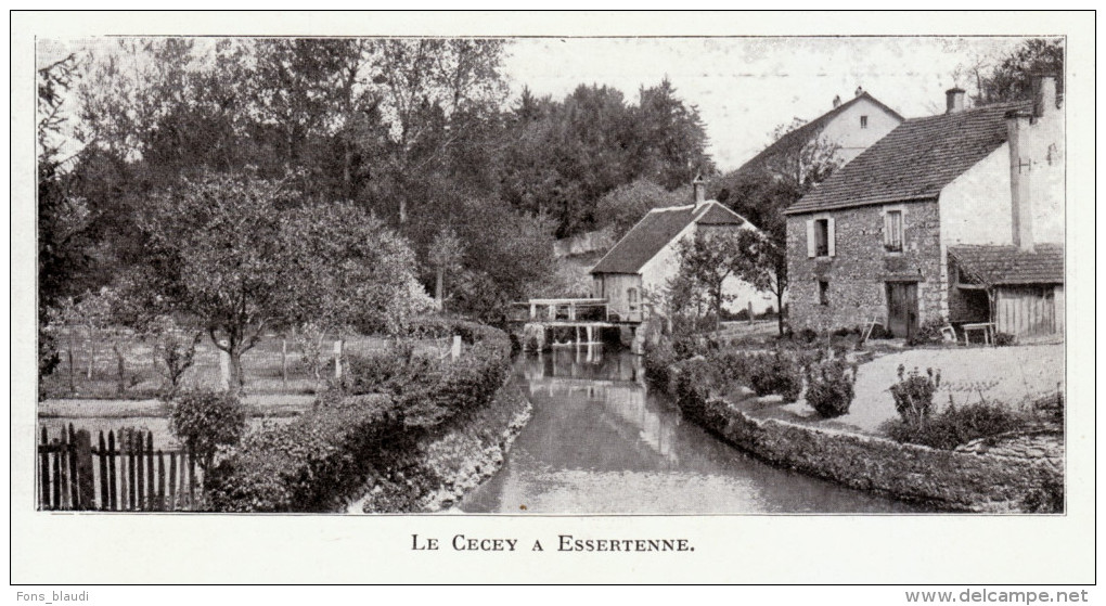 1909 - Iconographie Documentaire - Essertenne-et-Cecey (Haute-Saône) - Le Cecey - FRANCO DE PORT - Non Classés