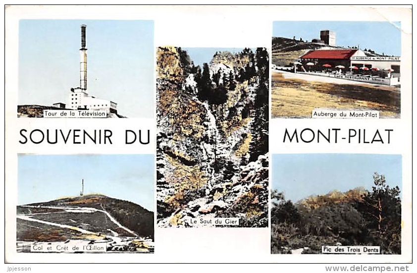 LOIRE  42  MONT PILAT  SOUVENIR  VUES MULTIPLES - Mont Pilat