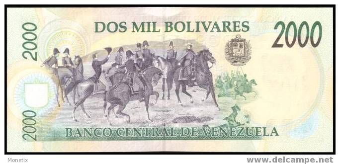 Venezuela #77c, 2.000 Bolívares, 06.08.1998, UNC - Venezuela